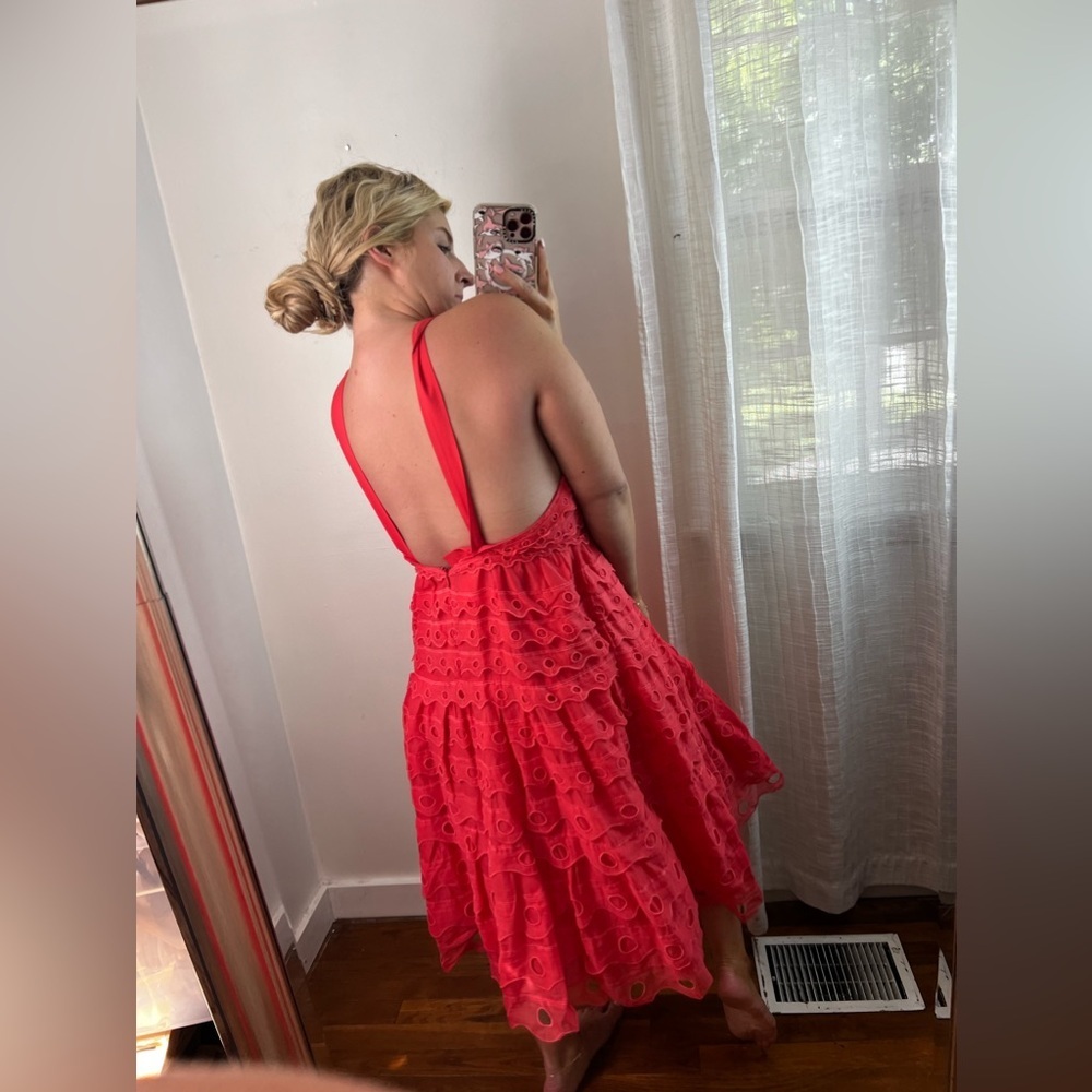 NWT Anthropologie Maeve MIDI Dress 4P - Picture 8 of 10